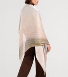 Bvlgari silk Logomania scarf 140cm x 140cm, imported from the UK