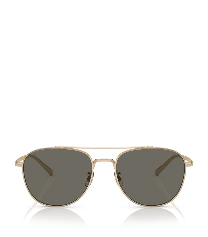 Oliver Peoples Titanium Rivetti sunglasses, imported from the UK