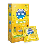 Superdrug Skins Banana Flavoured Condoms 8 Pack- Buy online at McGrocer