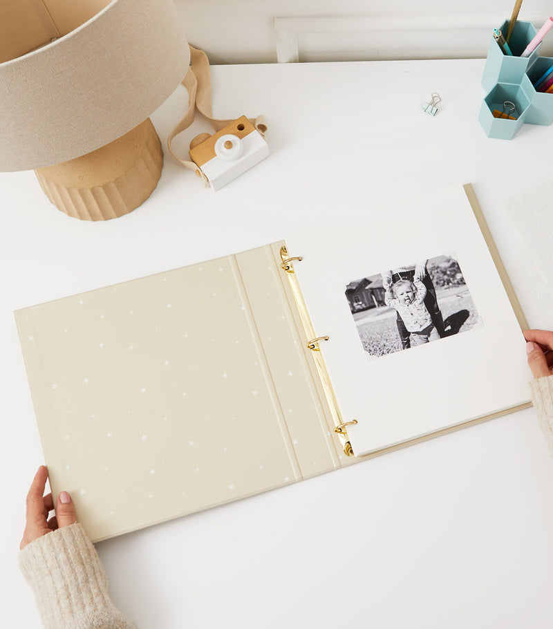 Blush and Gold My Toddler Years photo album - British product