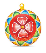 Harrods Dolce&Gabbana Casa Hand-Painted Carretto Siciliano Christmas Bauble 13cm- Buy online at McGrocer