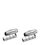 Chopard Ice Cube cufflinks stainless steel - British product