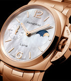 Panerai Luminor Due TuttoOro Luna watch 38mm - British product