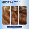 Clairol Nice'N Easy permanent hair dye Light Mocha Brown - British product