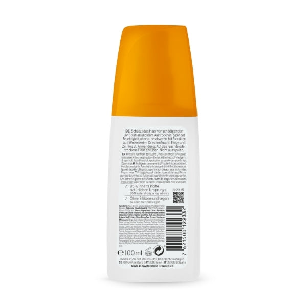 Rausch moisturising spray conditioner with wheatgerm 100ml, imported from the UK