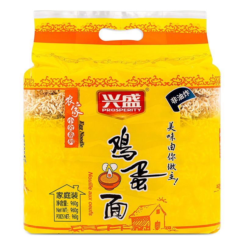 Prosperity Xing Sheng egg noodles family pack - British product