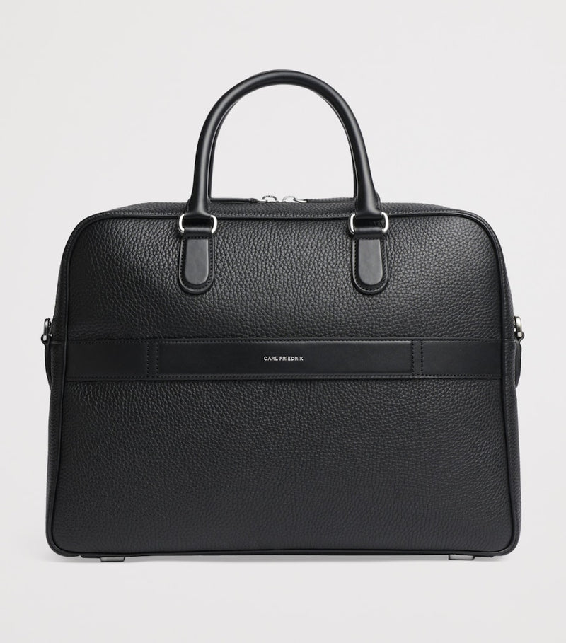 Carl Friedrik Dunloe leather briefcase - British product