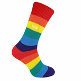 THMO Ladies Novelty Rainbow Thermal Socks 4-8 UK GOODS Superdrug