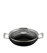 Harrods Le Creuset Toughened Non-Stick Shallow Casserole Dish 24cm- Buy online at McGrocer