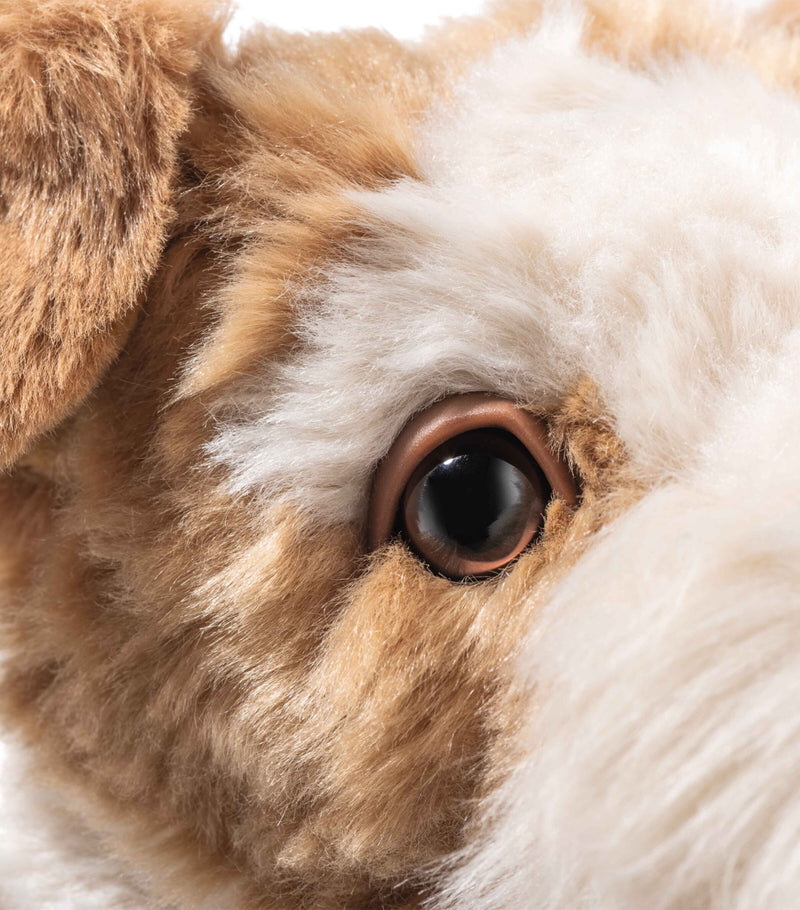 Steiff plush toy Foxy Fox Terrier 32cm, imported from the UK