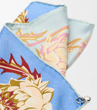 LOEWE silk anagram scarf Paula's Ibiza 90x90cm - British product