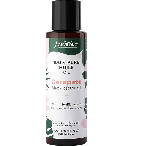 Activilong Carapate Pure Black Castor Oil 100ml - British product