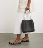 Tory Burch small leather McGraw bucket bag (British brand)
