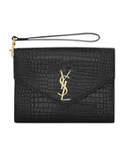 Saint Laurent Monogram Envelope Pouch clutch bag - British product