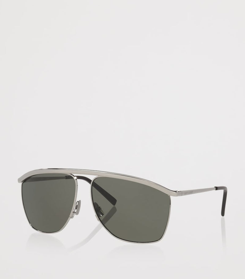 Saint Laurent SL820 Victoire pilot sunglasses, UK version