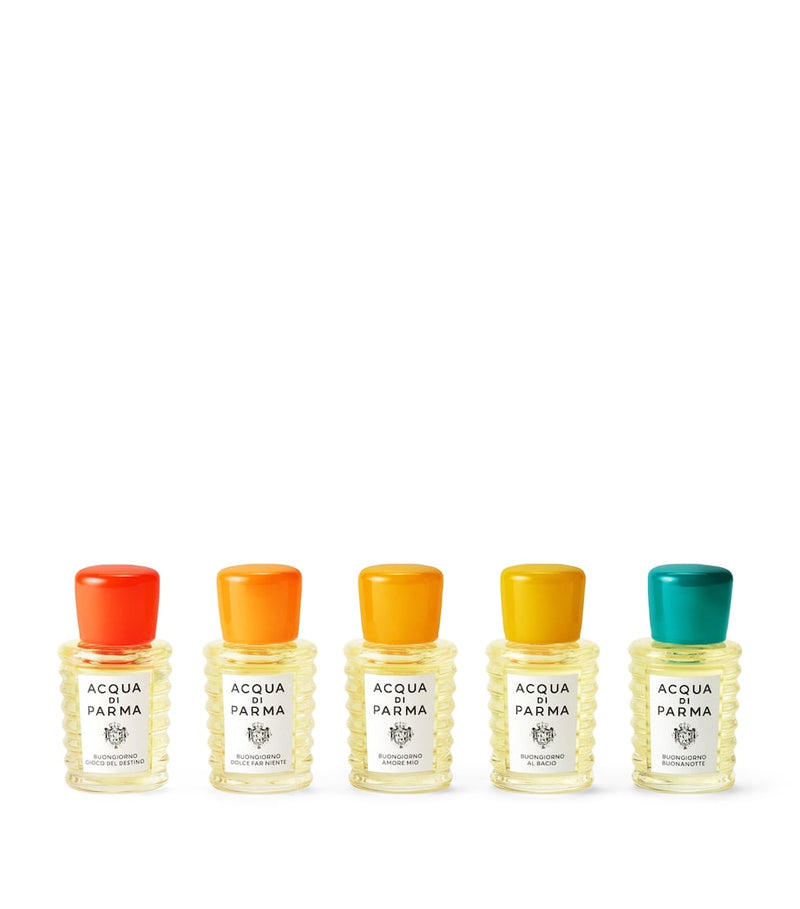 Acqua di Parma Buongiorno gift set 5x10ml (British brand)