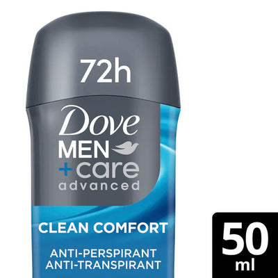 Dove Men+Care Advanced Clean Comfort Antitranspirant Stick 50ml