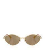 Harrods Michael Kors Gold Coast Irregular Sunglasses- Buy online at McGrocer