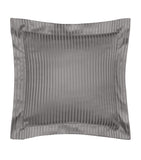 Pratesi square Oxford striped pillowcase 65cm x 65cm, imported from the UK