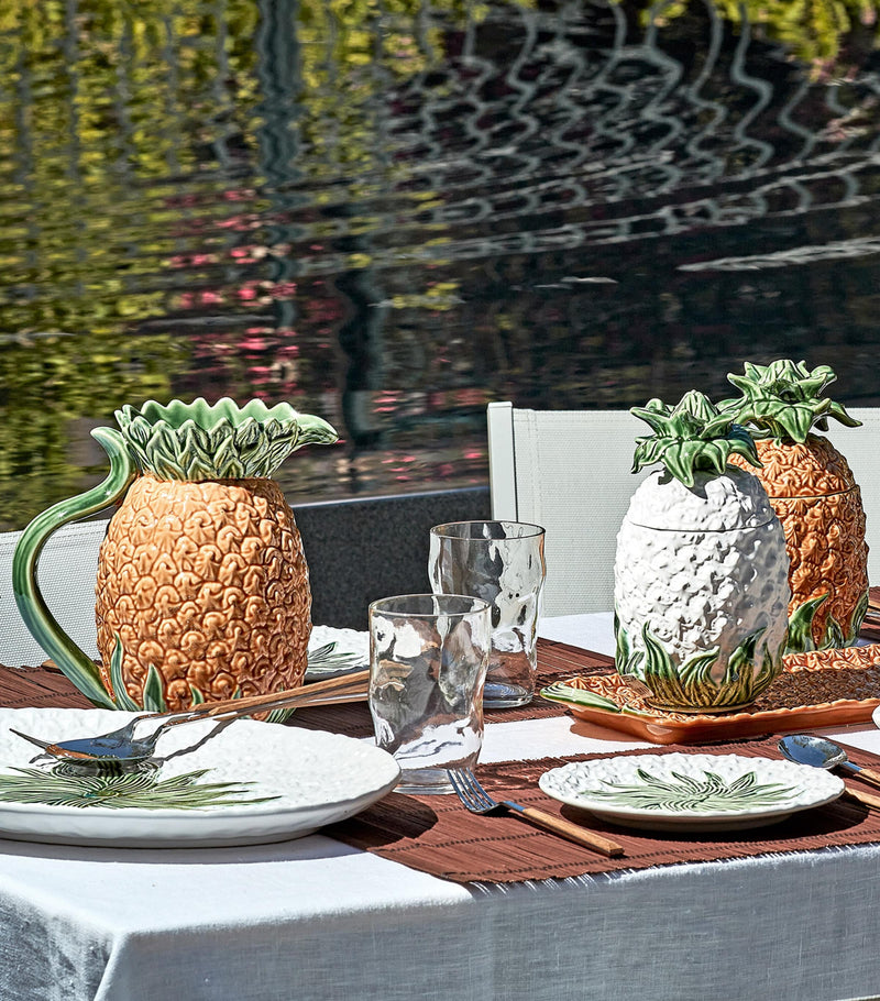 Bordallo Pinheiro pineapple pitcher - British product