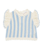 Louise Misha cotton crochet Lyse top 6-24 months, UK version
