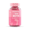 Novomins biotin gummies peach flavoured 60 gummies, imported from the UK