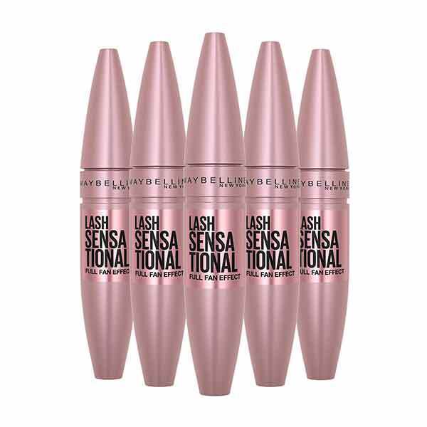 Maybelline Lash Sensational Mascara Very Black 9.5ml, imported from the UK