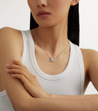 Graff white gold diamond butterfly necklace 46cm, UK version