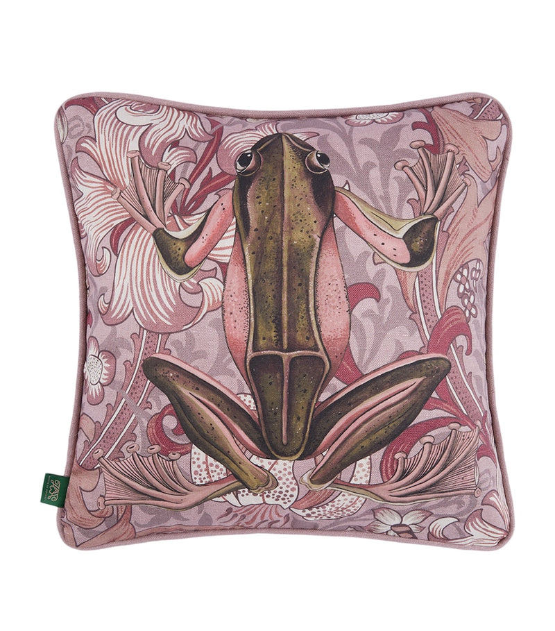 House Of Hackney Golden Lily hemp cushion 45cm, UK version