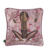 Harrods House Of Hackney Hemp Golden Lily Amphibia Cushion 45cm x 45cm- Buy online at McGrocer