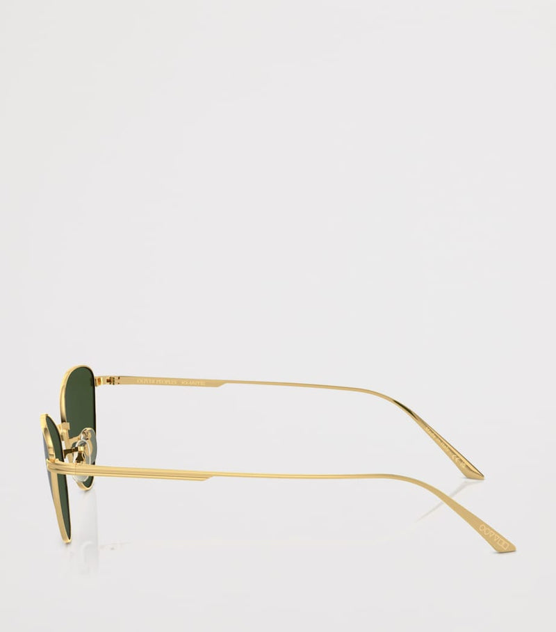 Oliver Peoples Khaite 1998C cat eye sunglasses, imported from the UK