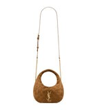 Saint Laurent Mini Icarino top-handle bag suede - British product