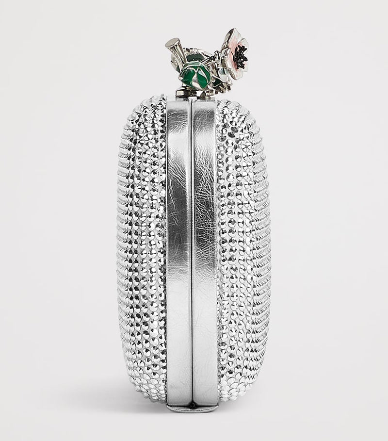 Bottega Veneta crystal knot clutch bag, UK version