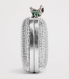 Bottega Veneta crystal knot clutch bag, UK version