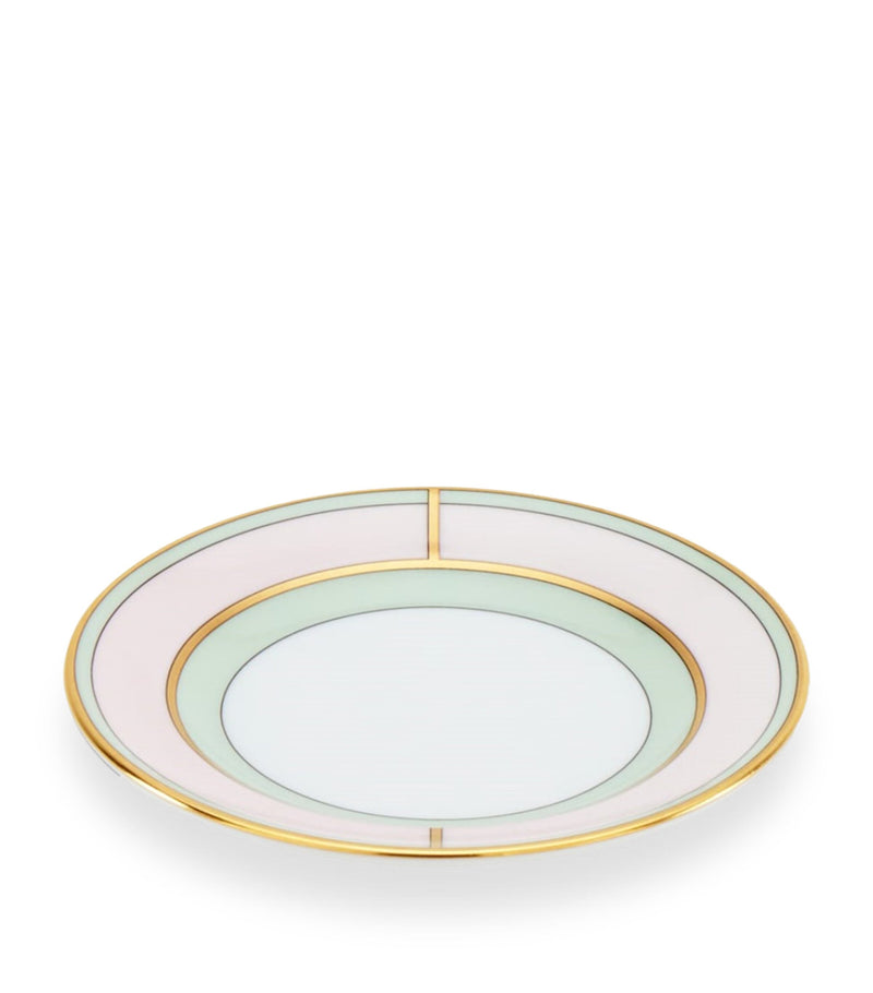 GINORI 1735 porcelain Colonna Diva coffee saucer 12.5cm, UK version