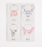 Harrods character place cards set of 12, UK version