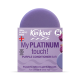 Holland & Barrett KinKind My PLATINUM touch! Purple Conditioner Bar 40g- Buy online at McGrocer