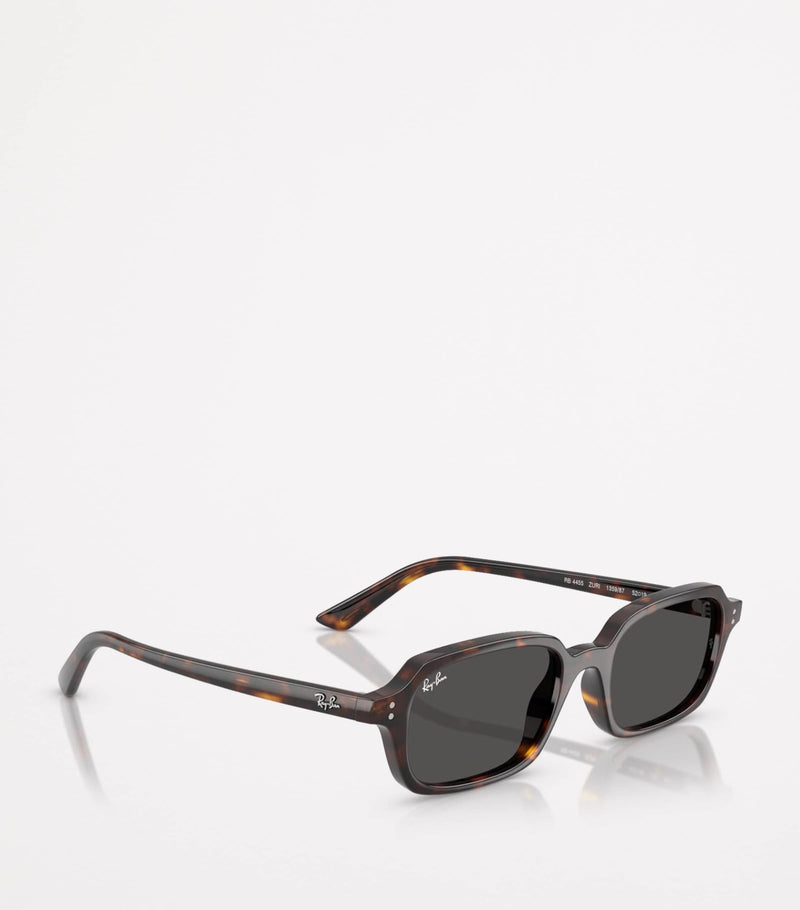 Ray-Ban Zuri bio-based sunglasses with pillow-shaped Havana frames, imported from the UK