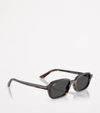 Ray-Ban Zuri bio-based sunglasses with pillow-shaped Havana frames, imported from the UK