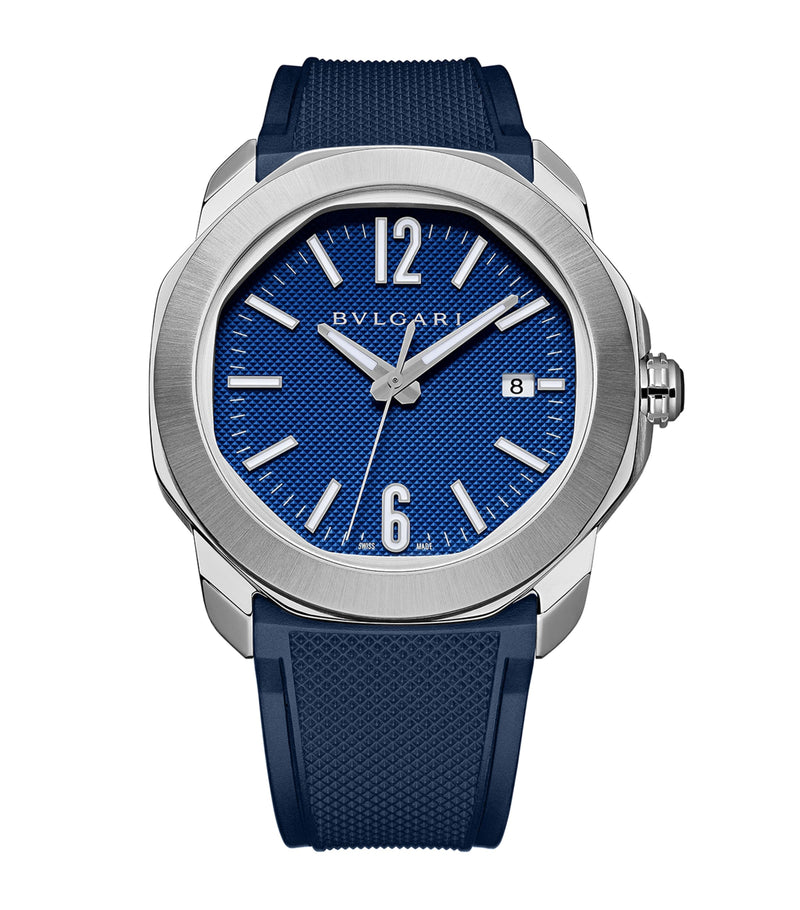 Bvlgari Octo Roma automatic watch 41mm stainless steel, UK version