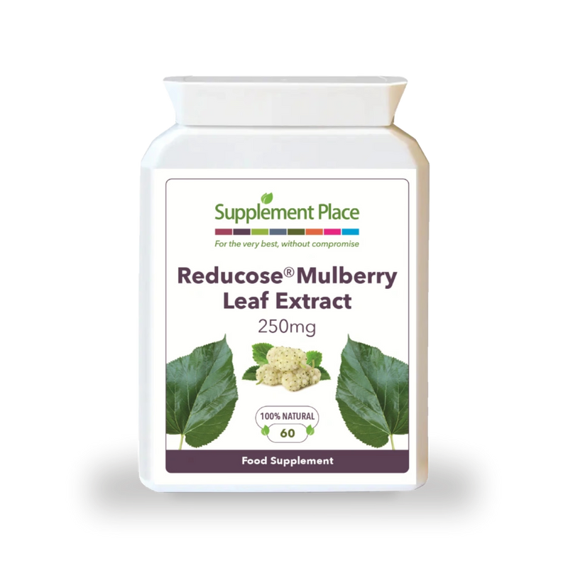 Supplement Place Reducose Mulberry Leaf Extract 250mg 60 capsules (British brand)