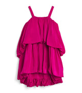 Chloé Kids Silk Ruffled Ceremony Dress (4-14 Years)