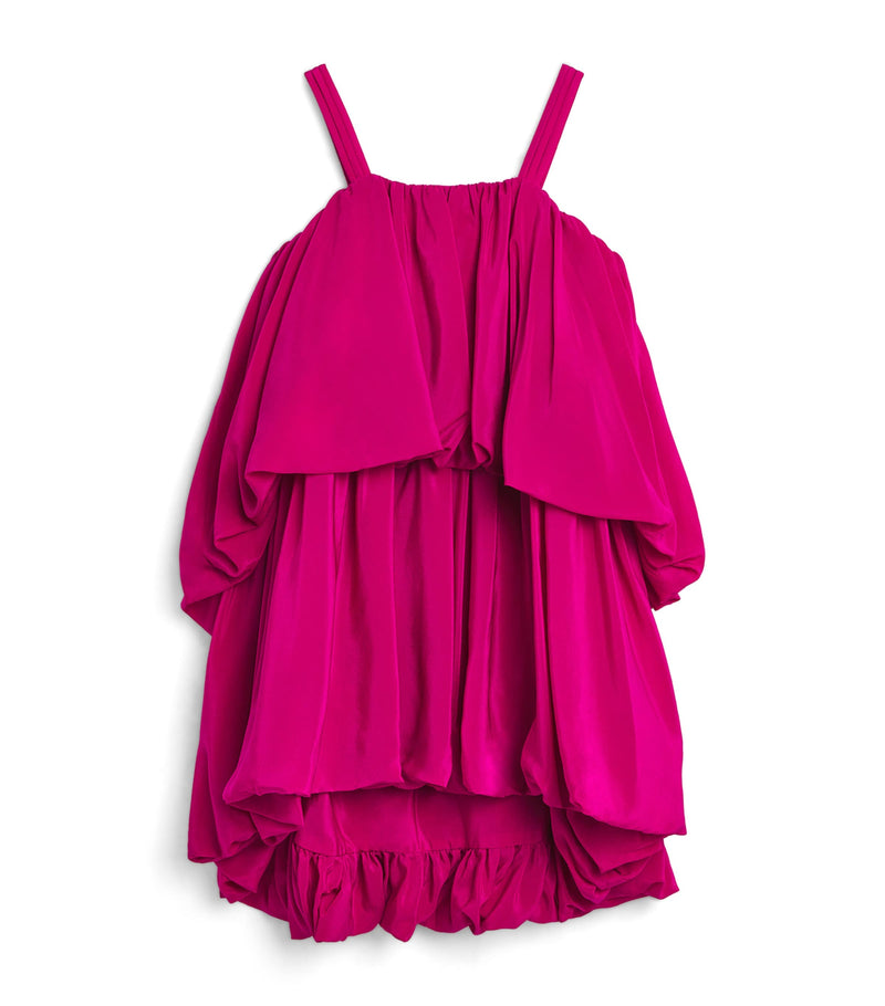 Chloé kids silk ruffled ceremony dress 4-14 years - British product