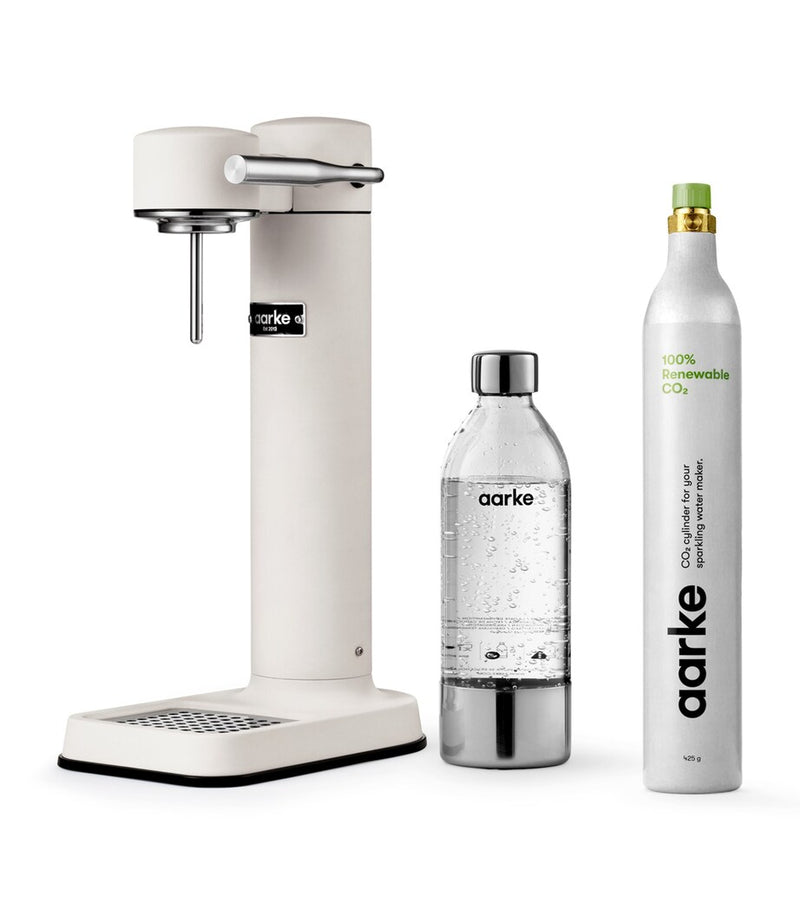 Sparkling Water Maker 800ml, Cordless and Electricity-Free with Dishwasher Safe Design