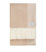 Harrods Araminta Campbell Alpaca-Blend Willow Throw 150cm x 230cm- Buy online at McGrocer