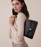 Bvlgari Serpenti Forever medium leather shoulder bag, UK version