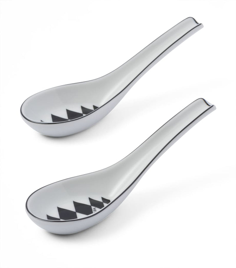 Prada chequerboard spoons set of 2, imported from the UK