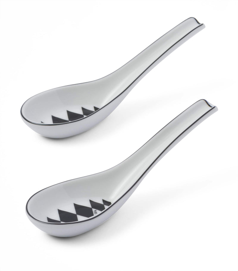 Prada chequerboard spoons set of 2, imported from the UK