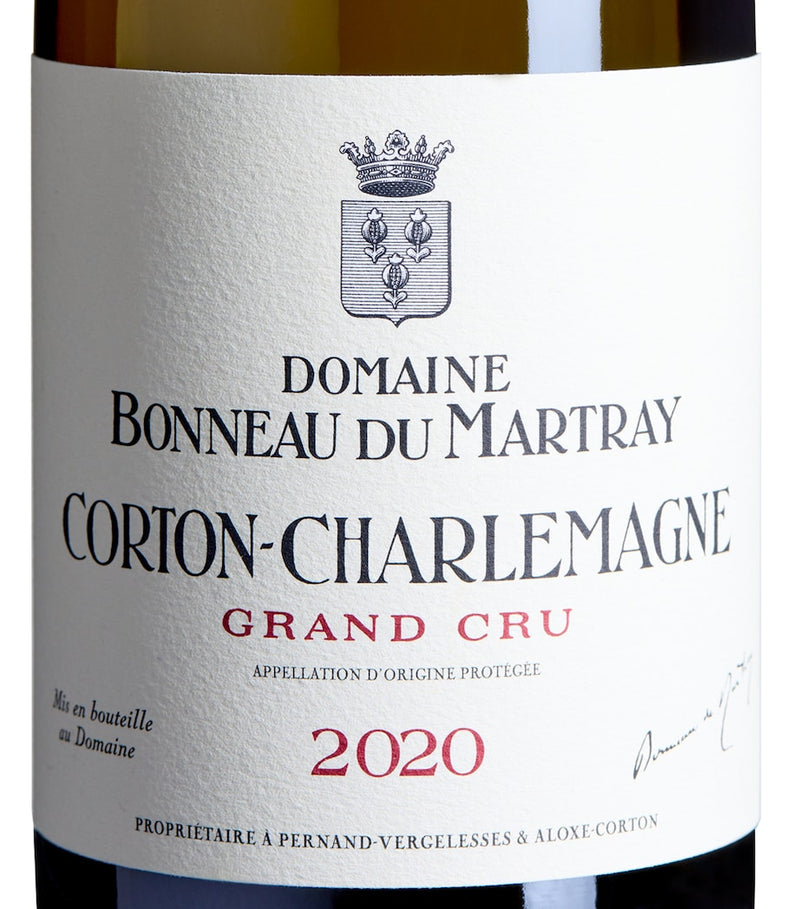 Bonneau Du Martray Corton-Charlemagne Grand Cru 2020 white wine 75cl - British product
