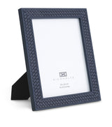 Harrods Eichholtz Leather Nivo Photo Frames Set of 2- Buy online at McGrocer
